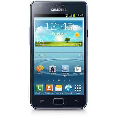 SAMSUNG gt-i9105 blue gray galaxy sii plus samsung smartphone android