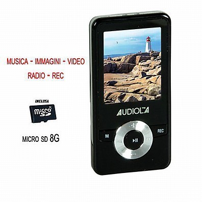 AUDIOLA sda-8270/8gb audiola lettore mp3