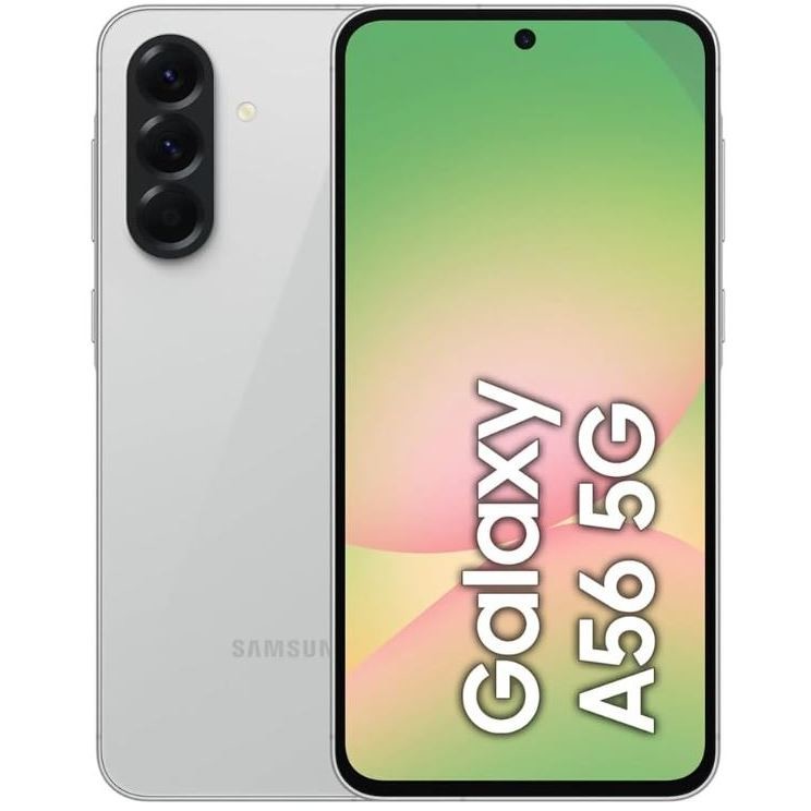 $ Samsung Galaxy A56 Smartphone 5G 6.7” Ram 8 GB Memoria 256 GB Colore Awesome Lightgray