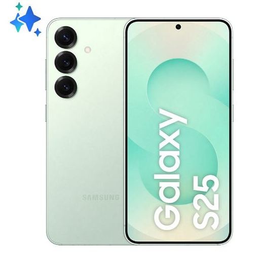 $ Samsung Galaxy S25 Smartphone 5G 6.2" Ram 12 GB Memoria 256 GB Colore Verde