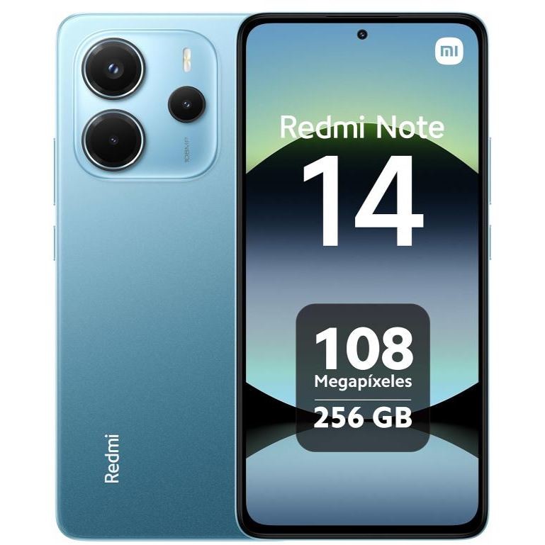 # Xiaomi Redmi Note 14 Smartphone 4G 6.67" Ram 8 GB Memoria 256 GB Colore Blu