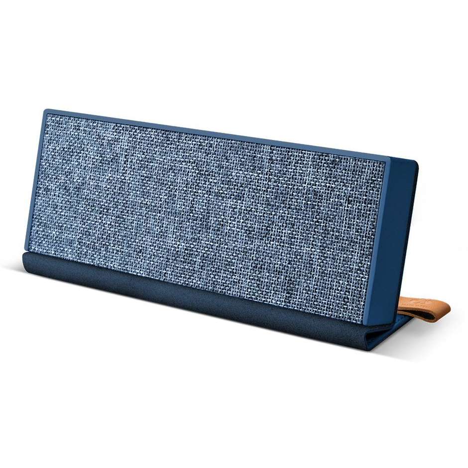 1RB4000IN Fresh 'n Rebel Rockbox Fold edizione in tessuto diffusore speaker portatile Bluetooth indaco