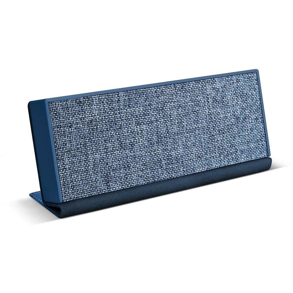 1RB4000IN Fresh 'n Rebel Rockbox Fold edizione in tessuto diffusore speaker portatile Bluetooth indaco