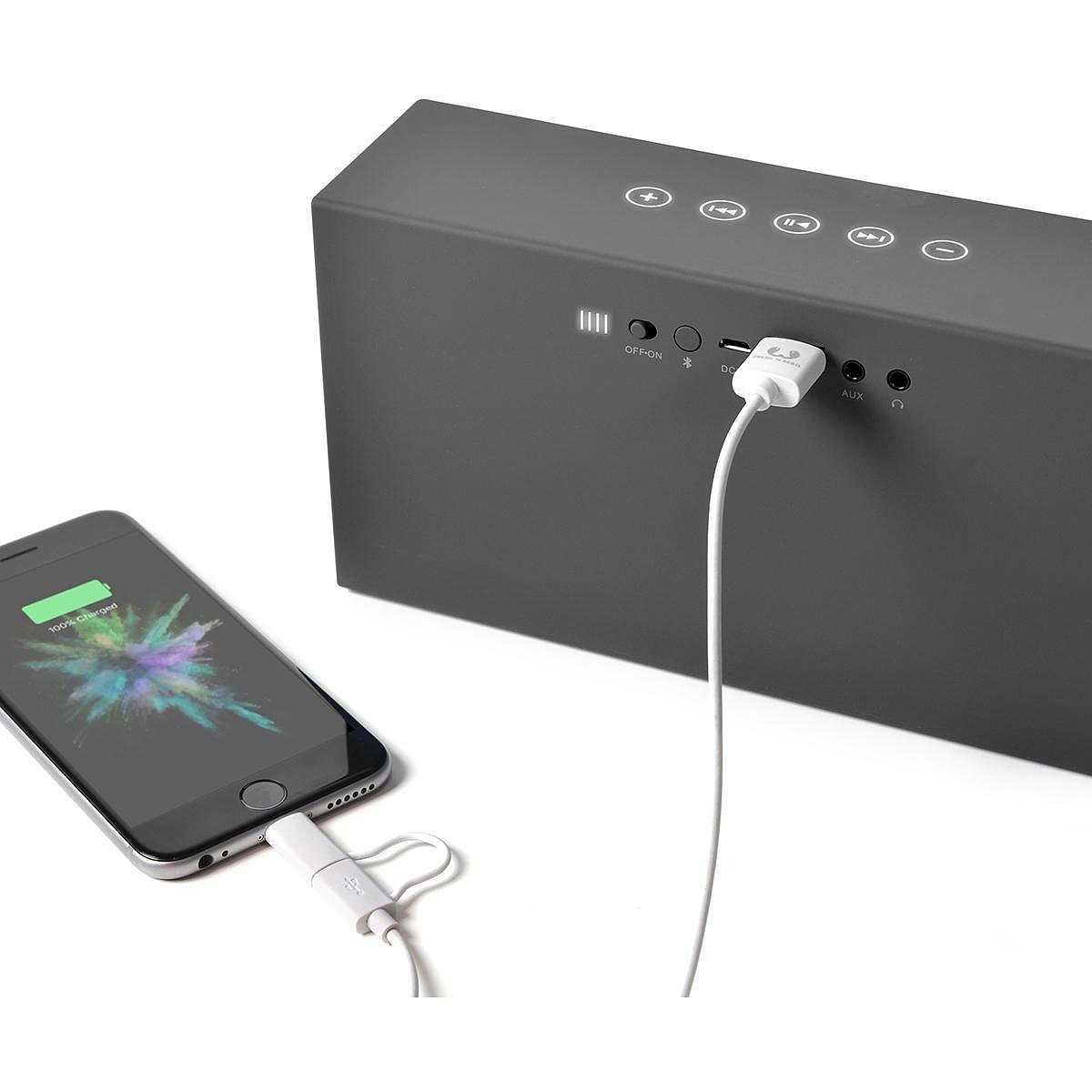 Nero Fresh N RebelRockbox Chunk Altoparlante Bluetooth