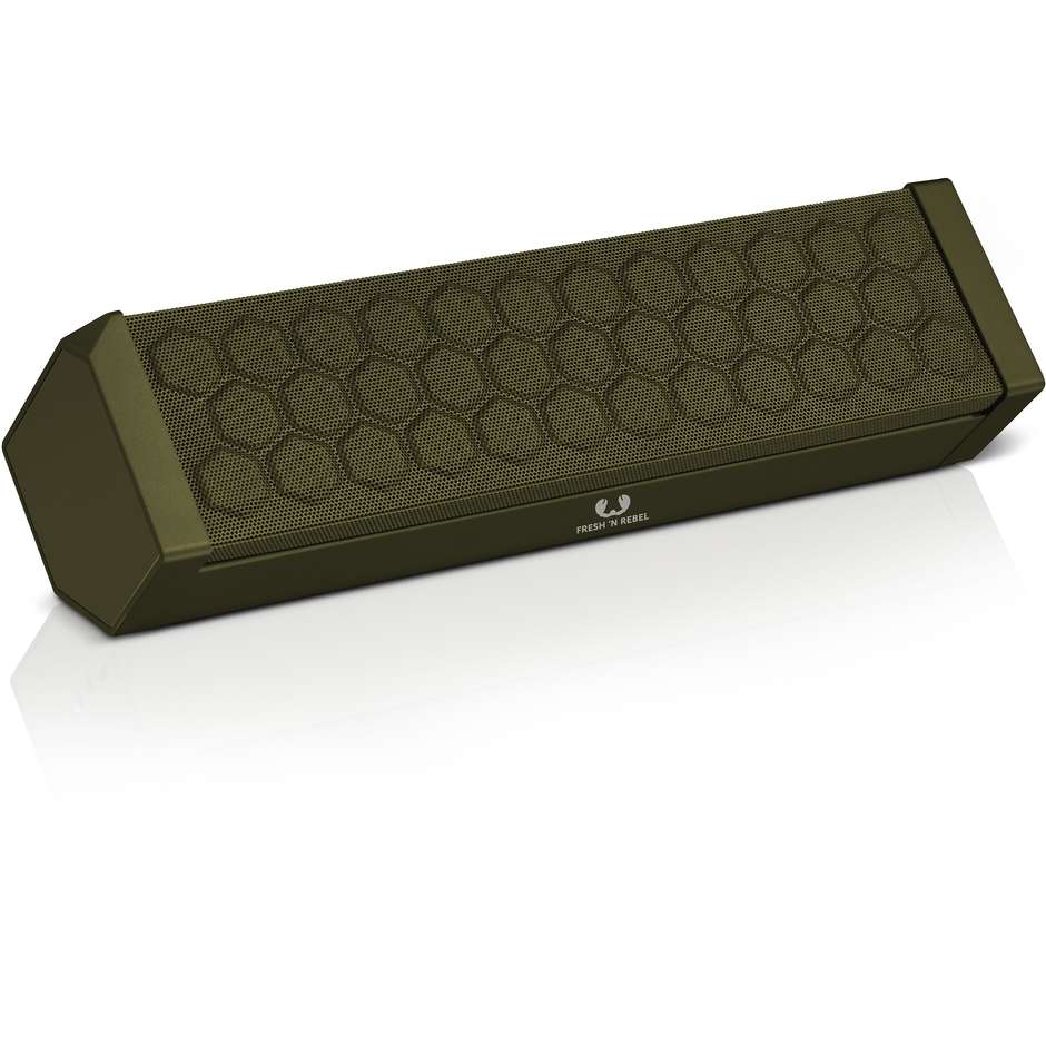 1RB500AR Fresh 'n Rebel Rockbox Raw diffusore speaker bluetooth verde