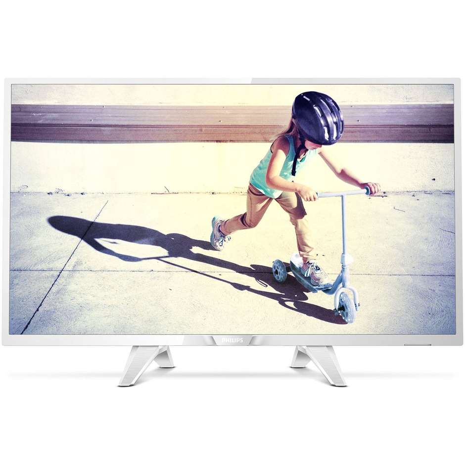 32PHS4032/12 Philips 4000 Series Tv LED 32" HD Ready classe A+ colore bianco