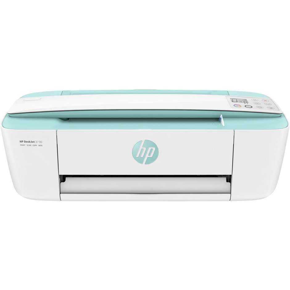 3730 HP DeskJet stampante multifunzione 3 in 1 colore verde, bianco