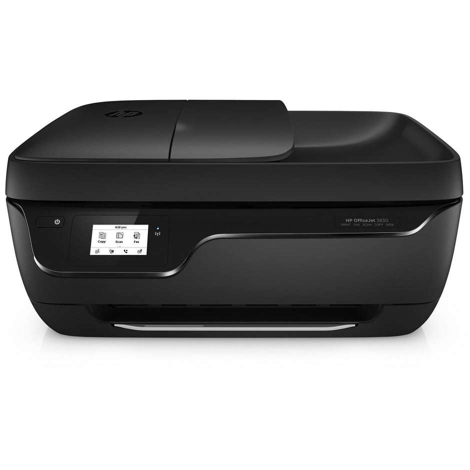 3833 HP OfficeJet stampante multifunzione a getto d'inchiostro All-in-One nero