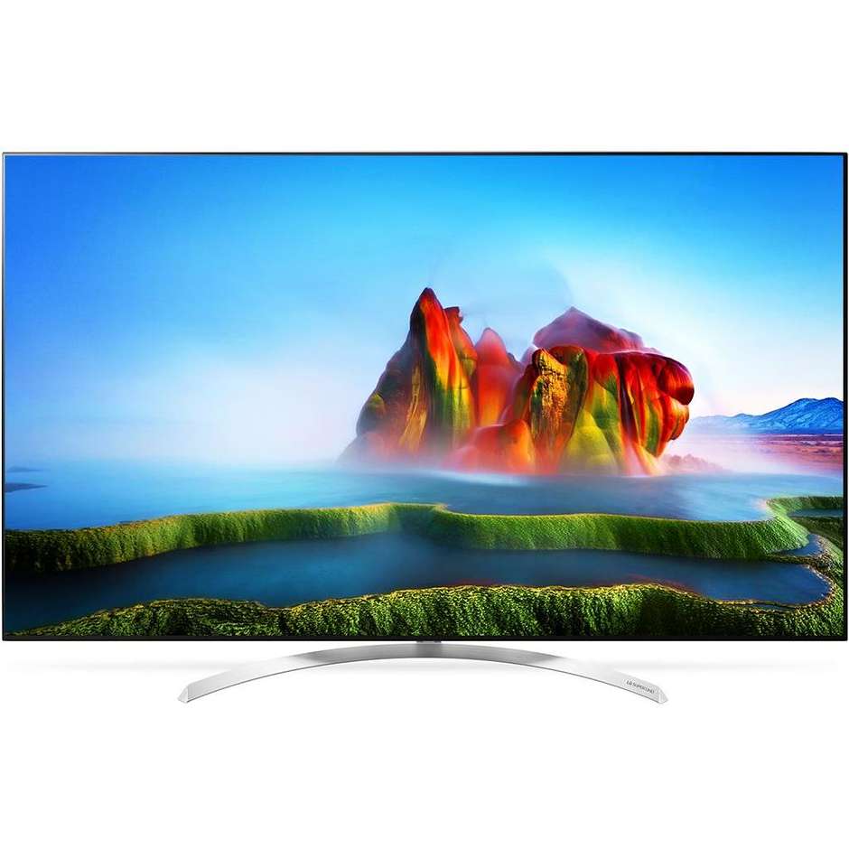 55SJ850V LG Tv LED 55" 4K Ultra HD Smart Tv Wi-fi classe A+ argento, bianco