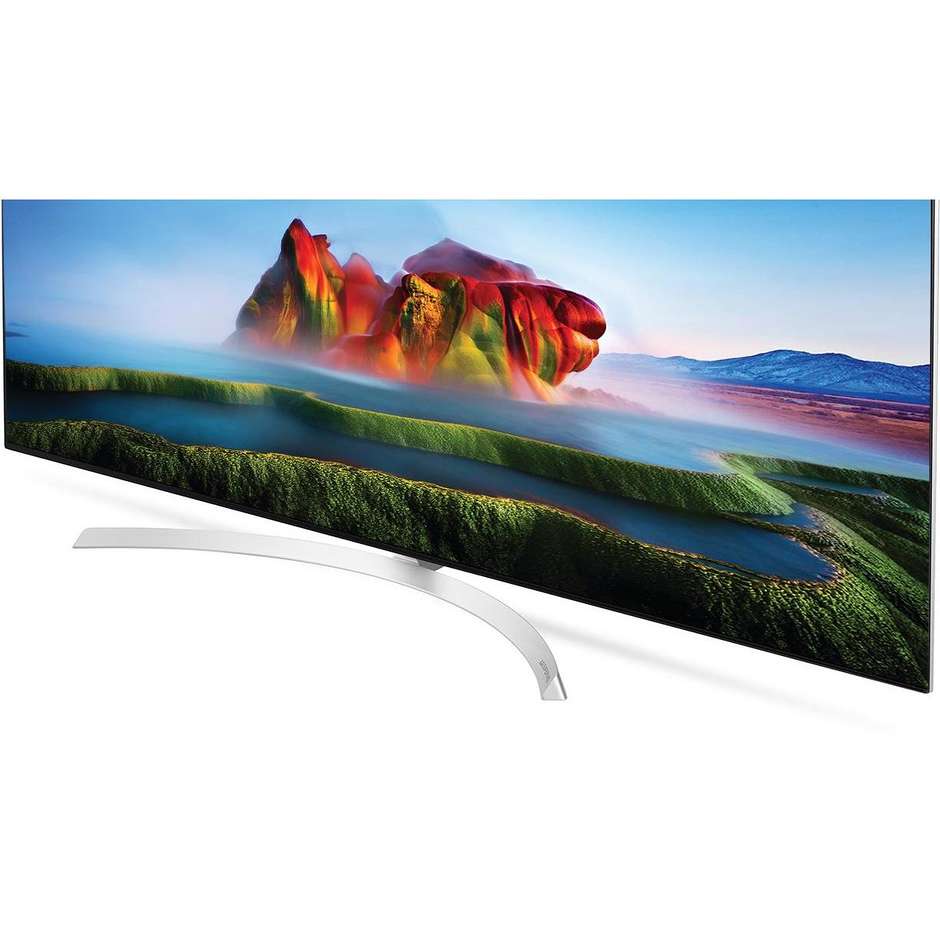 55SJ850V LG Tv LED 55" 4K Ultra HD Smart Tv Wi-fi classe A+ argento, bianco