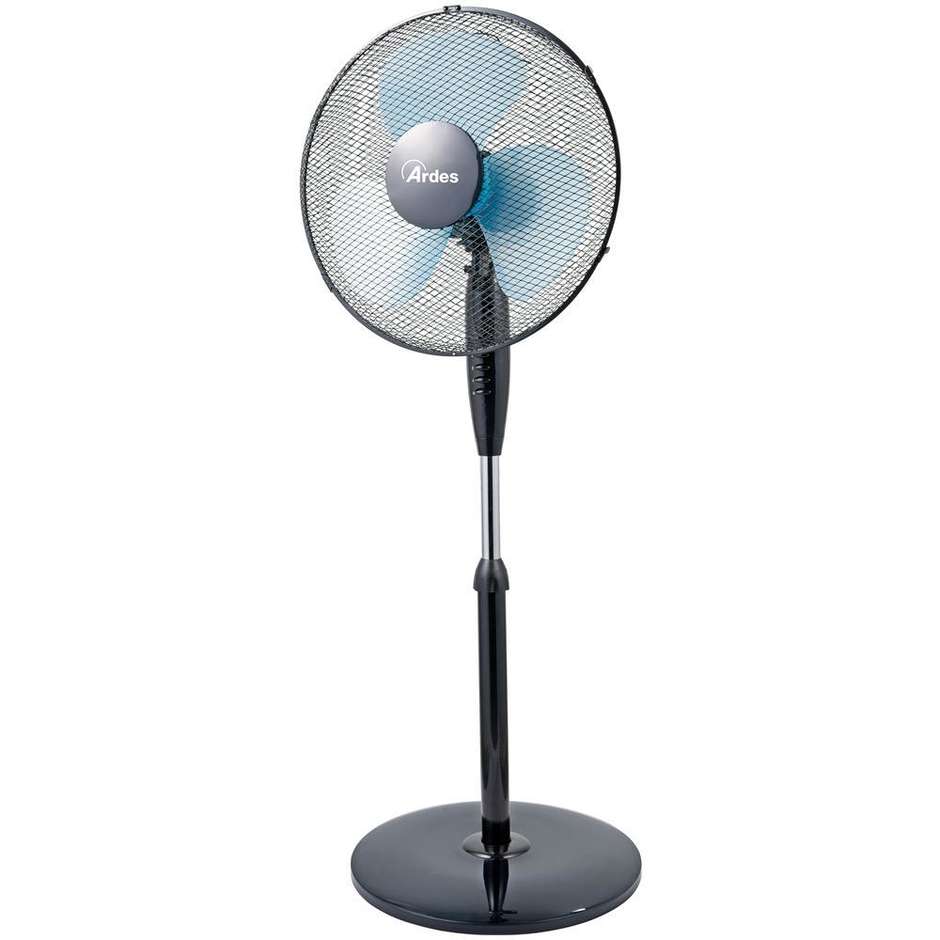 Ventilatore Da Terra 40cm 40W 3 Velocità Bianco Comfort Bianco O91 - Foto 7