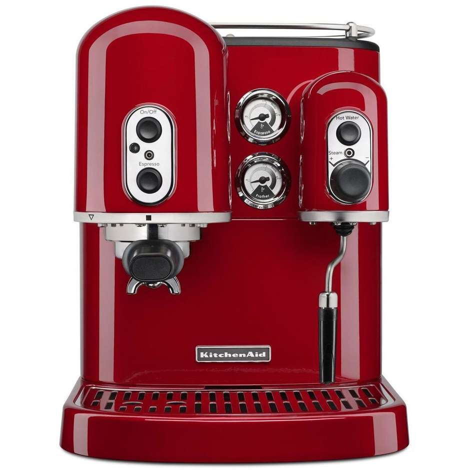 5KES2102EER KitchenAid Artisan macchina per caffè espresso 1300w 2 tazzine rosso
