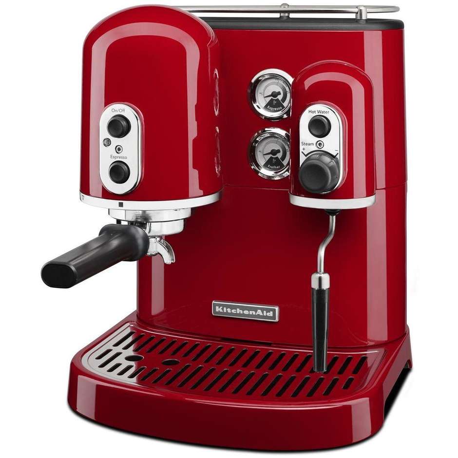 5KES2102EER KitchenAid Artisan macchina per caffè espresso 1300w 2 tazzine rosso