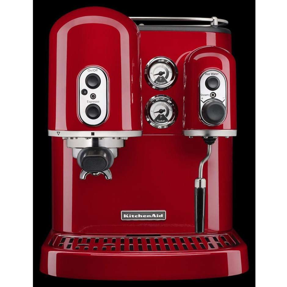 5KES2102EER KitchenAid Artisan macchina per caffè espresso 1300w 2 tazzine rosso