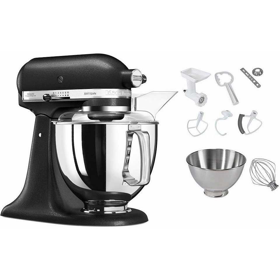 5KSM175PSEBK KitchenAid Artisan robot da cucina 4,8 litri nero ... 5KSM175PSEBK KitchenAid Artisan robot da cucina 4,8 litri nero ...