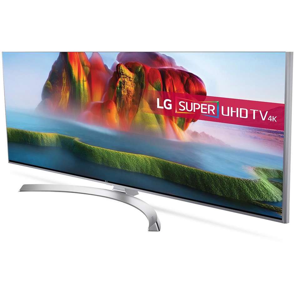 60SJ810V LG Tv LED 60" 4K Ultra HD Smart Tv Wi-fi classe A+ argento