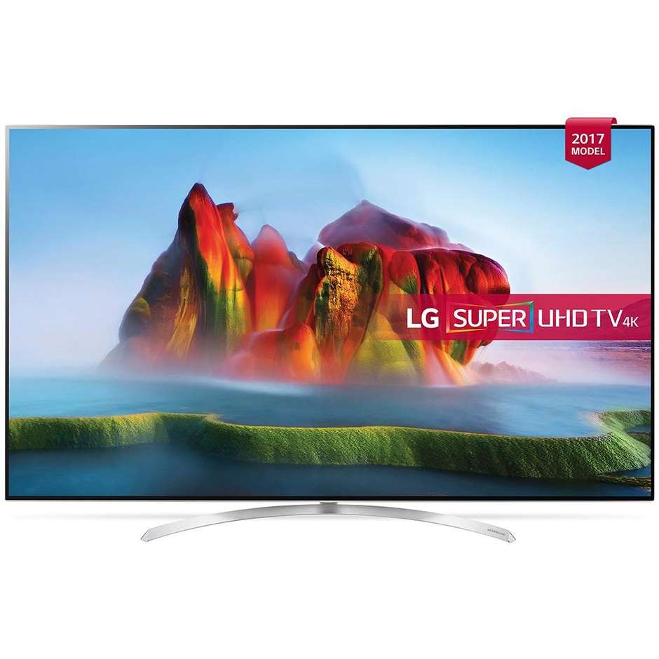 65SJ850V-LZ Lg Tv LED 65" 4K Ultra HD Smart Tv Wi-fi classe A argento, bianco