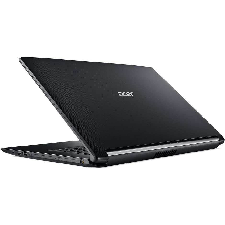 Acer A517-51G-5869 Notebook 17,3" Intel Core i5-8250U Ram 8 GB SSD 256 GB Windows 10 Home colore Nero