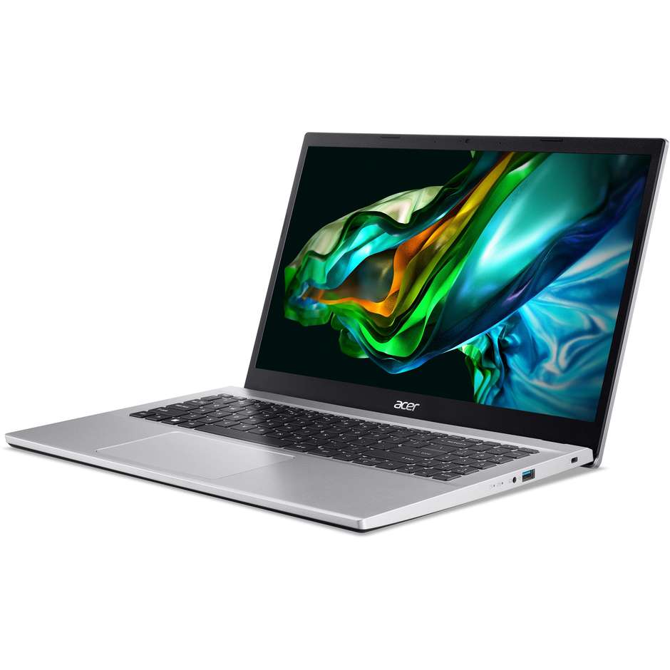 Acer Aspire 3 A315-44P-R03U Notebook 15.6" Full HD Ram 32 GB Memoria 1 TB Wi-Fi Windows 11 Home Colore Argento