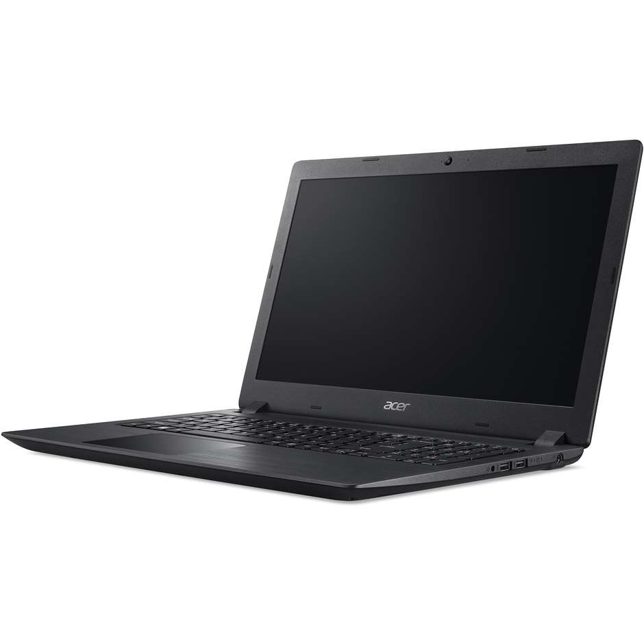 Acer Aspire 3 A315-51-50E1 Notebook 15,6" Intel Core i5-7200U Ram 8 GB SSD 256 GB Windows 10 Home Nero