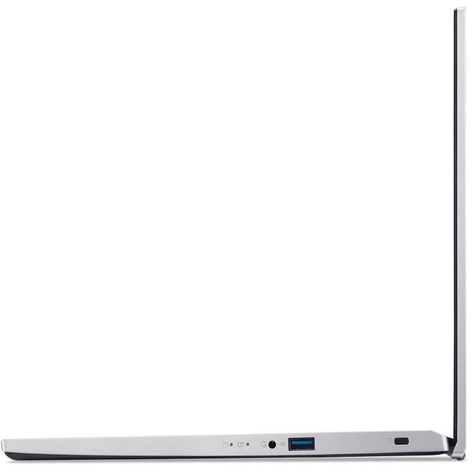 Acer Aspire 3 A315-59-530X Computer portatile 15.6" HD Ram 8 GB Memoria 512 GB Windows 11 Home Colore Argento