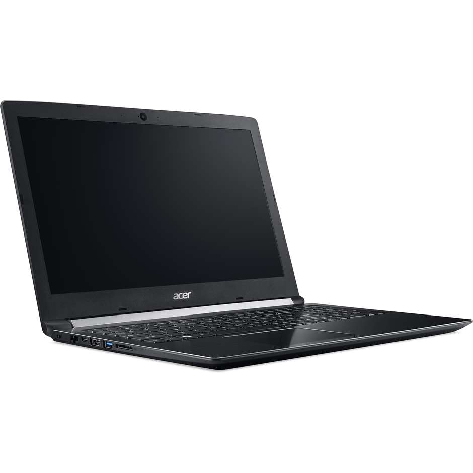 Acer Aspire 5 A515-51G-52GK Core i5-7200U Ram 8 Gb Hard Disk 1 Tb colore Nero