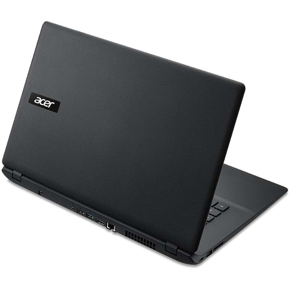 Acer Aspire ES ES1-521-24HY Notebook Processore AMD E1-6010-4 Ram 4 Gb Hard Disk 500 Gb colore Nero