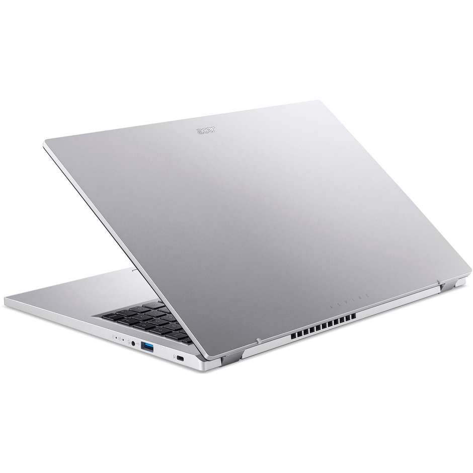 Acer Aspire Go 15 (AG15-71P-76PM / NX.J4GET.00F) Notebook 15.6" Full HD IPS Intel Core i7-1255U Deca-Core RAM 32GB LPDDR5 SSD 512GB NVMe Intel Iris Xe Graphics Wi-Fi 6 Windows 11 Home Argento Puro