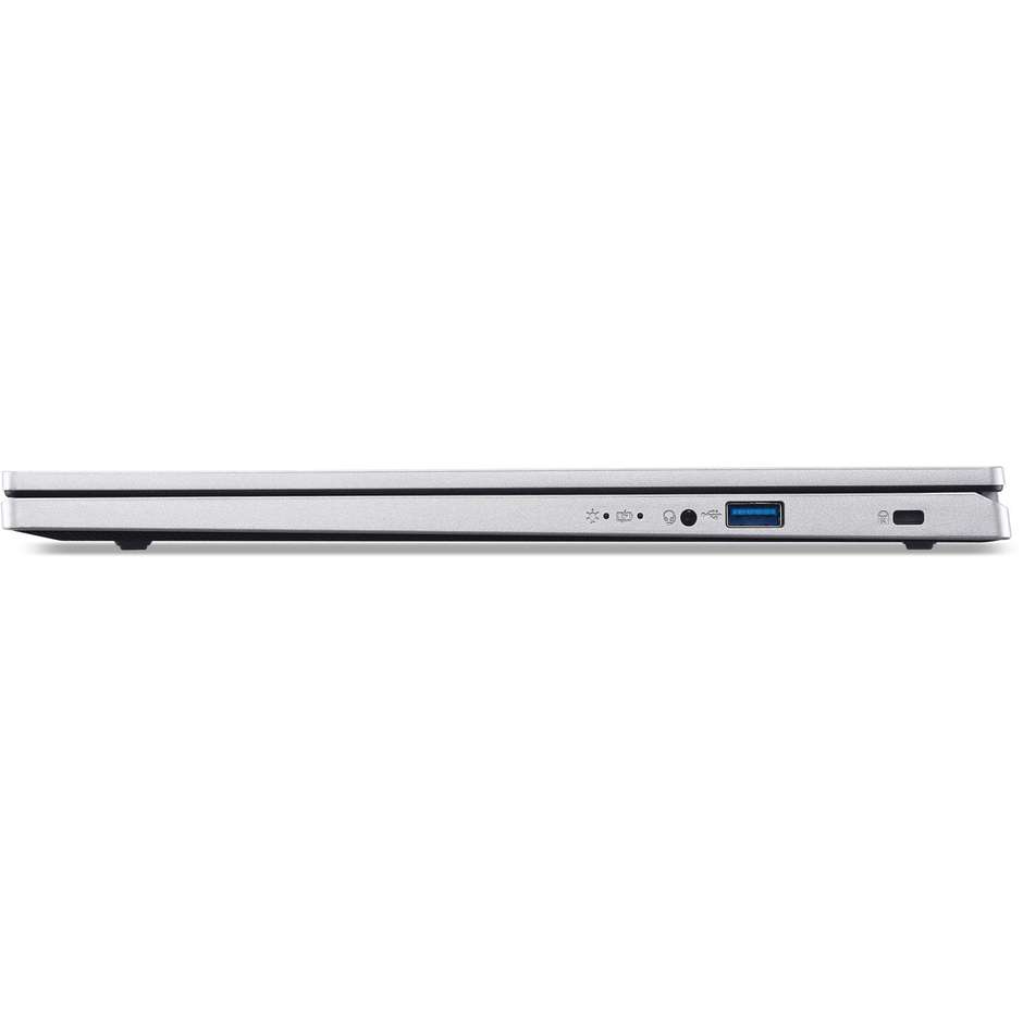 Acer Aspire Go 15 Notebook 15,6" Full HD Intel Core i3-N305 RAM 32 GB SSD 512 GB Wi-Fi Windows 11 Home Argento