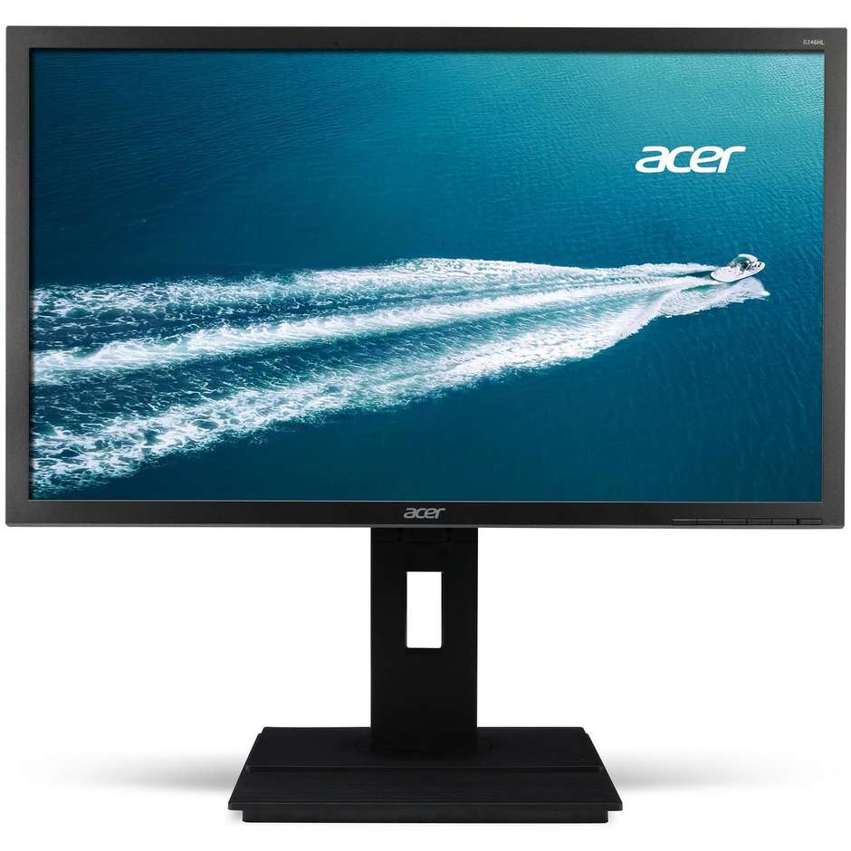Acer B246HLCYMIPRUZX Monitor PC LED 24'' FHD Luminosità 250 cd/m² Classe B colore nero