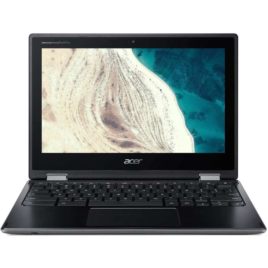 Acer CHROMEBOOK SPIN R752TN-C64G Notebook 11,6'' HD Intel Celeron Quad-core Ram 4 Gb SSD 32 Gb Google Chrome colore nero