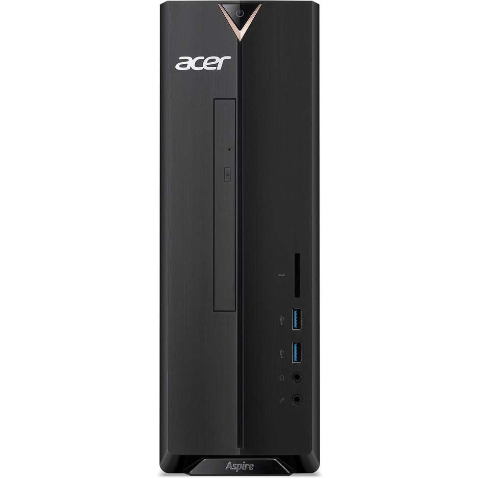 Acer DT.BE8ET.002 PC Desktop Intel Celeron J4025 Ram 8 Gb SSD 256 Gb Windows 10 Home colore nero