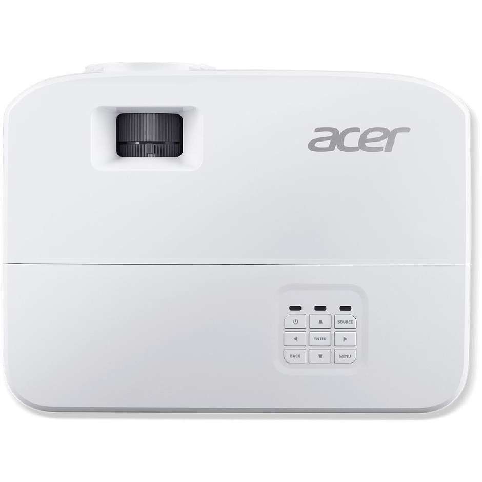 Acer P1250 Videoproiettore 3600 Ansi Lumen Risoluzione XGA 1024x768 Tecnologia DLP Colore Bianco