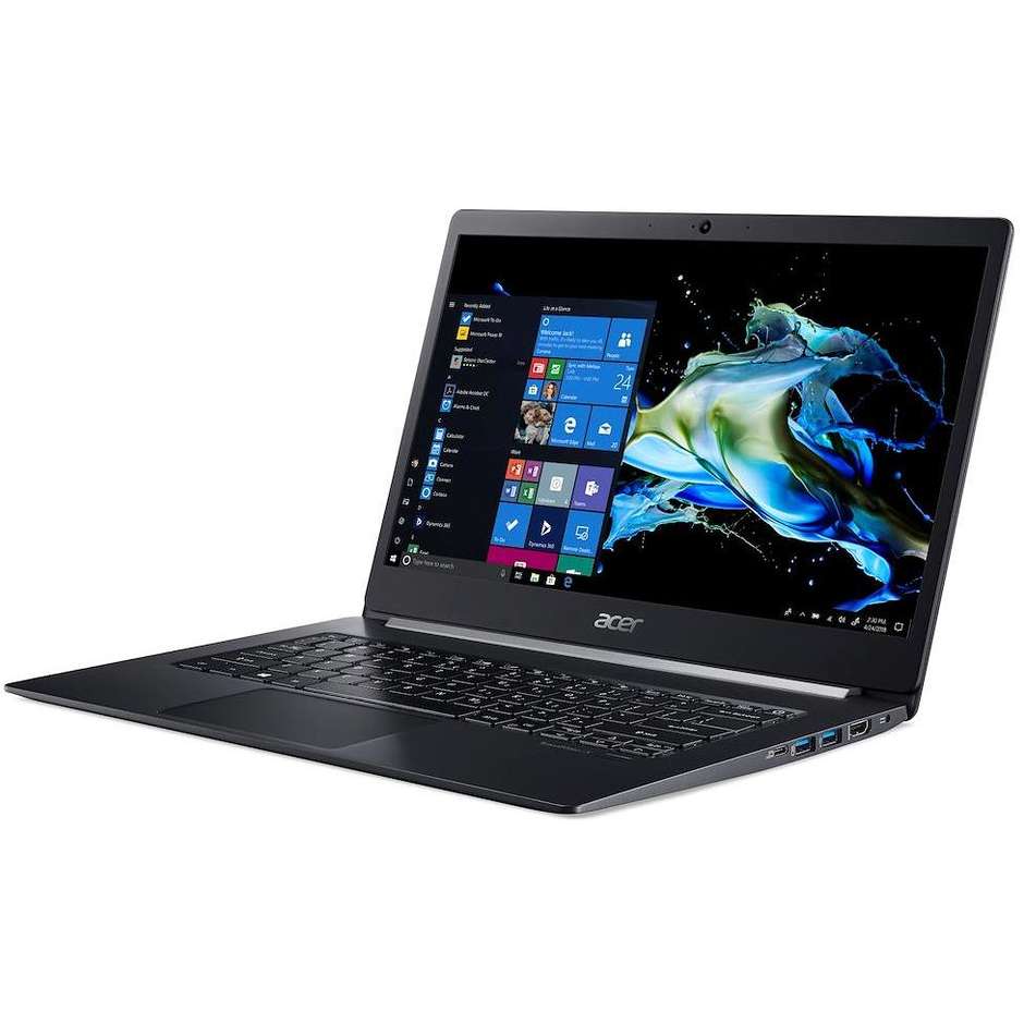 Acer TravelMate X TMX514-51T-722A Notebook 14" Intel Core i7-8565U Ram 8 GB SSD 256 GB Windows 10 Pro