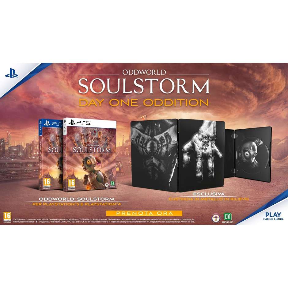 Activios Oddworld: Soulstorm DAY-ONE Version Videogioco per PlayStation 5 PEGI 16