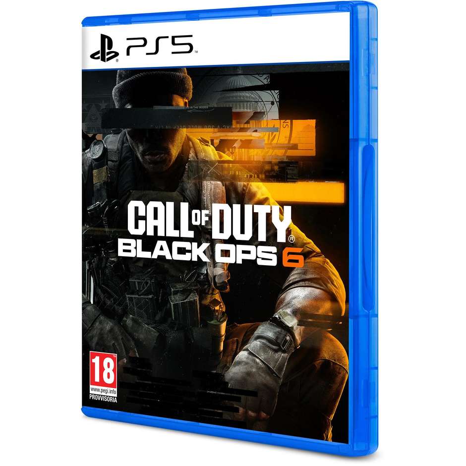 Activision Call of Duty: Black Ops 6 PS5 Italian EMEA Blu-ray PEGI 18 Anni