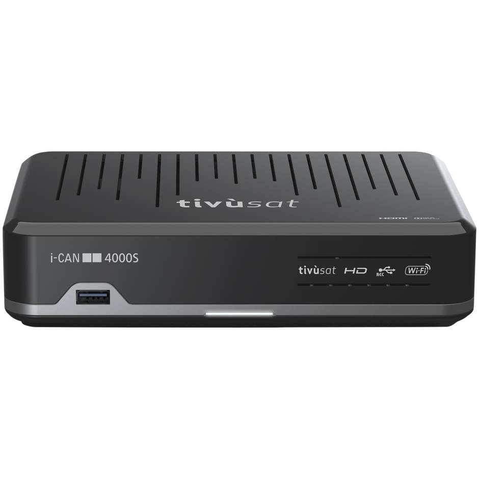 ADB i-CAN 4000S decoder digitale satellitare HD DVB-S2 USB HDMI