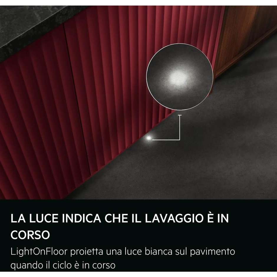 AEG GI6200B2SN Serie 6000 lavastoviglie da incasso totale 14 coperti, classe B, AirDry