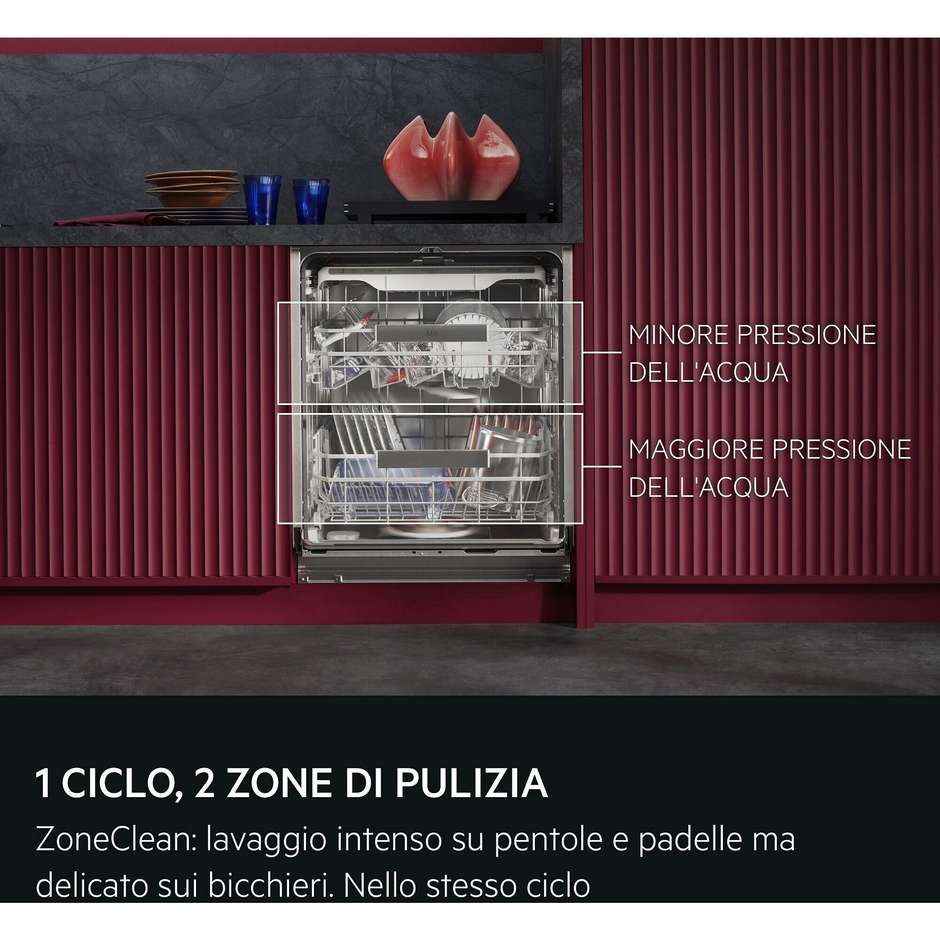 AEG GI9210X2TF Lavastoviglie da Incasso 60 cm 14 Coperti Classe A Wi-Fi