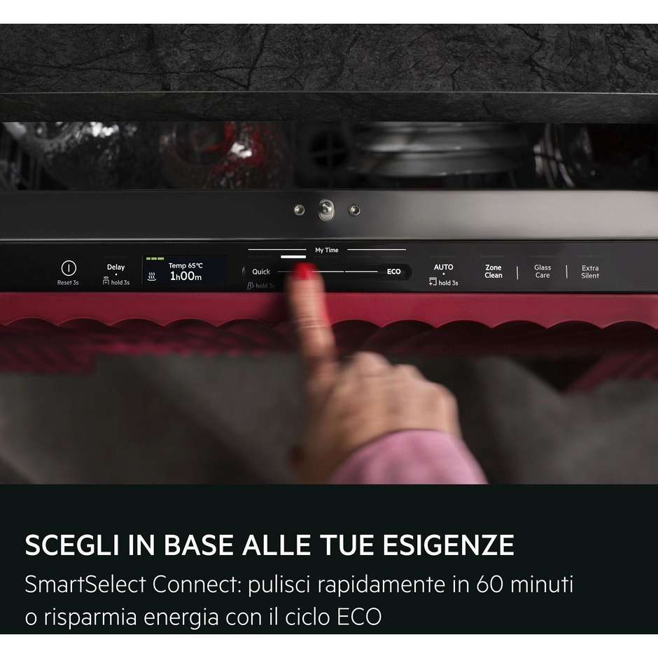 AEG GI9210X2TF Lavastoviglie da Incasso 60 cm 14 Coperti Classe A Wi-Fi