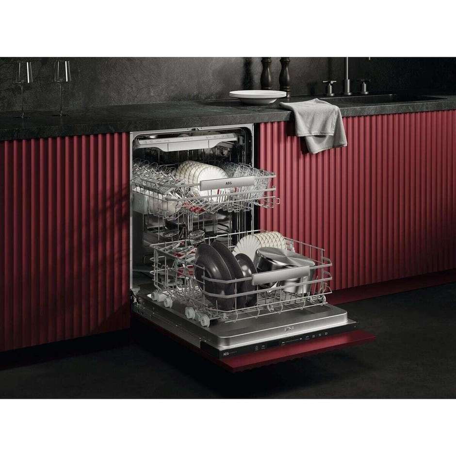 AEG GI9210X2TF Lavastoviglie da Incasso 60 cm 14 Coperti Classe A Wi-Fi