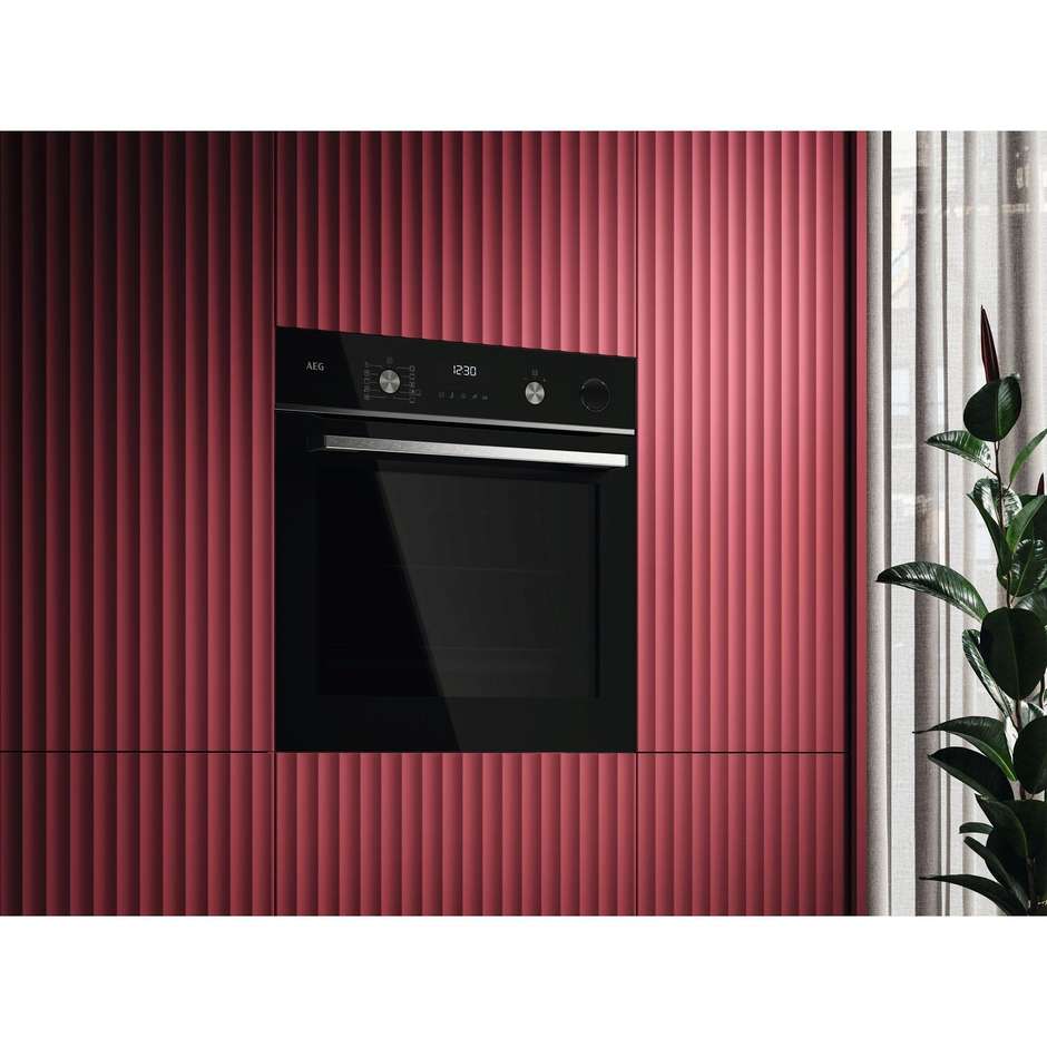 AEG GR6PB53FSB 949494950 Forno da Incasso Multifunzione 72 L Classe A++ Multilivello Nero
