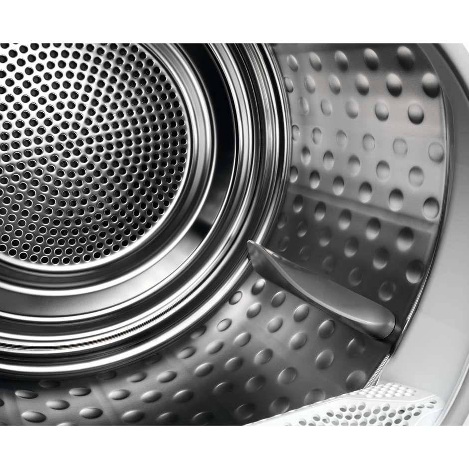 AEG Serie 8000 TR8G82OW Asciugatrice a Pompa di Calore 8 kg AbsoluteCare SensiDry Woolmark Blue Bianco