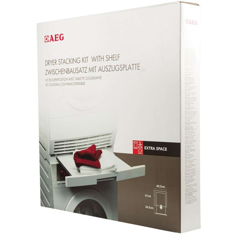 Aeg SKP11 kit di conguzione con ripiano estaibile lavatrice colore bianco
