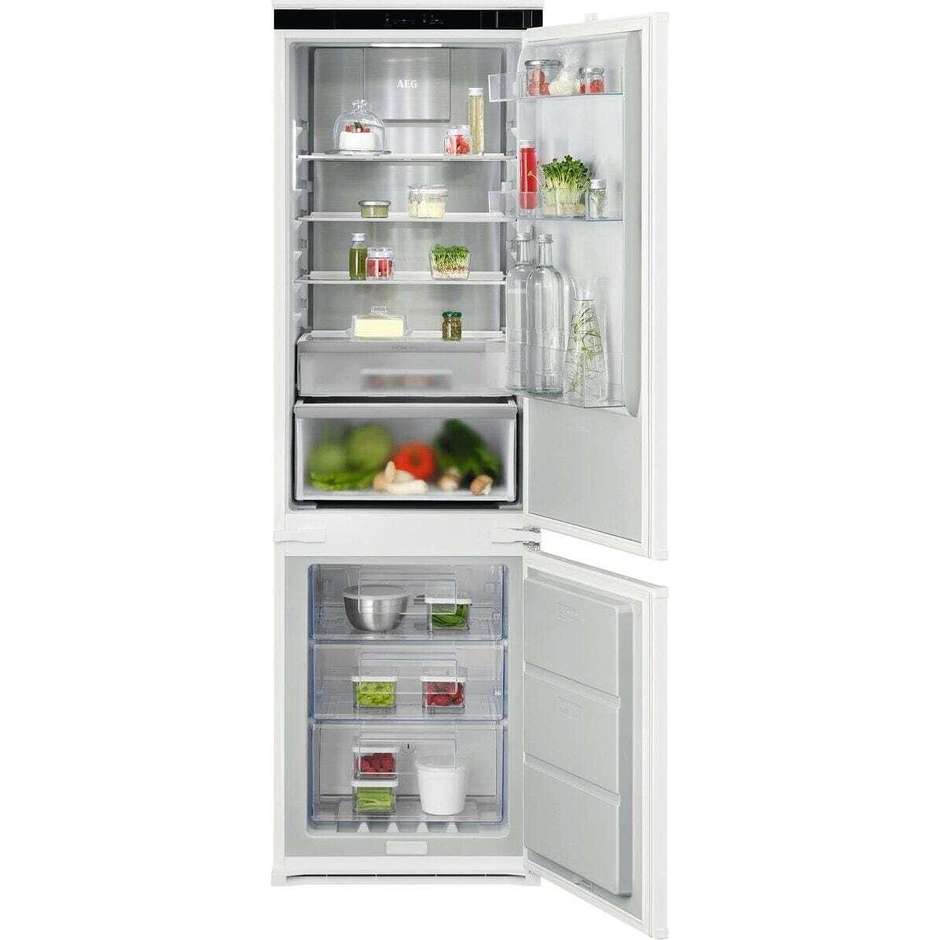 AEG TC7MS181DS Frigorifero Combinato da Incasso 249 L No Frost Classe D