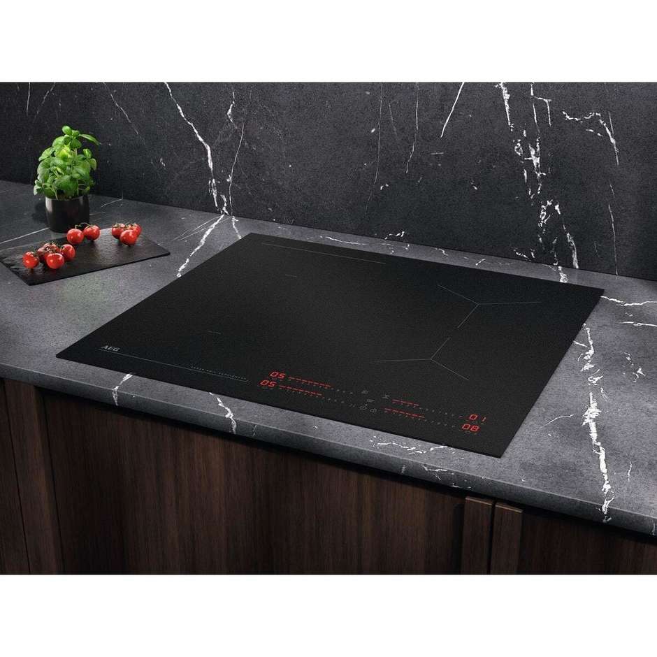 AEG TI64IB3BIZ Piano Cottura a Induzione Boil&Fry 60 cm Nero