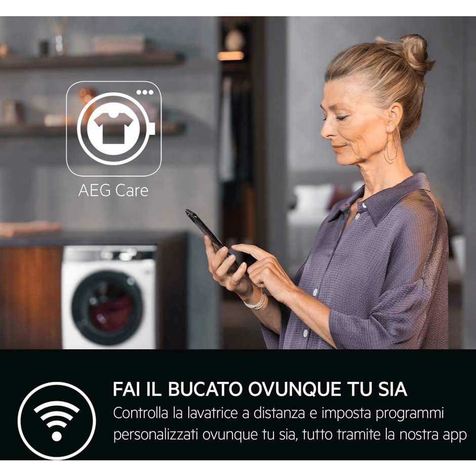AEG TR8BGH38YA Serie 8000 AbsoluteCare asciugatrice a pompa di calore 8 kg, classe A