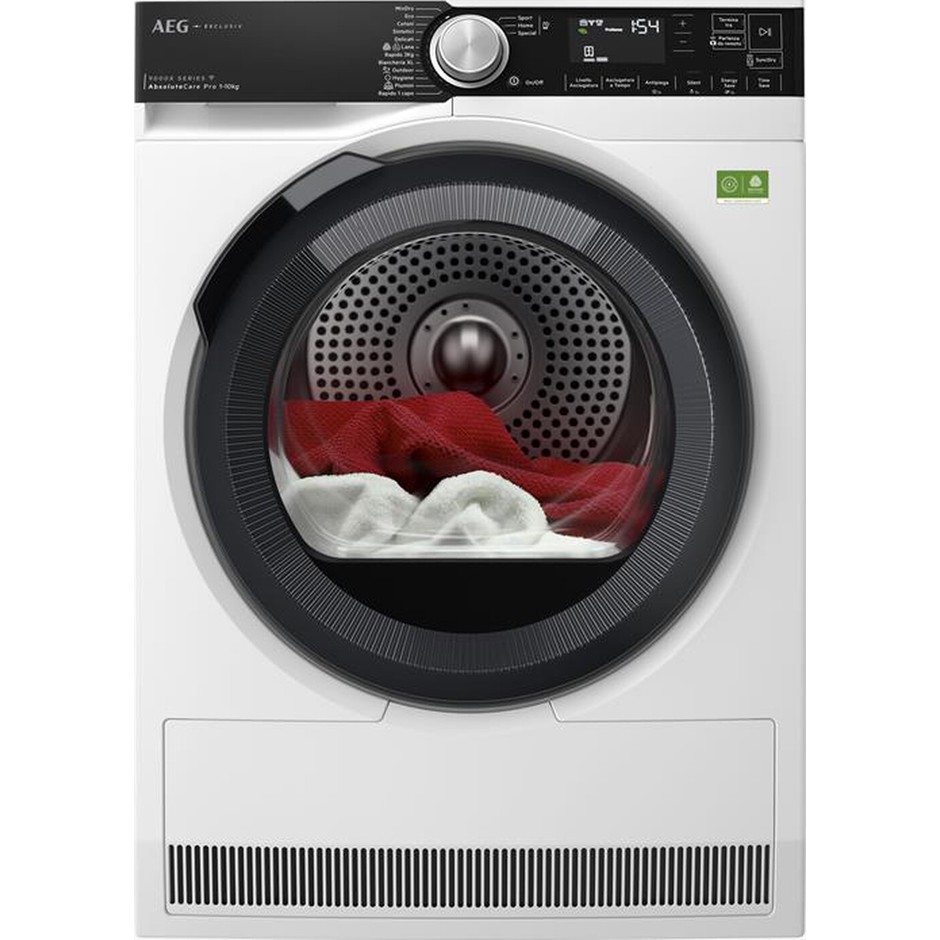 AEG TR9HBGX510AY Asciugatrice a pompa di calore 10 kg classe A bianca