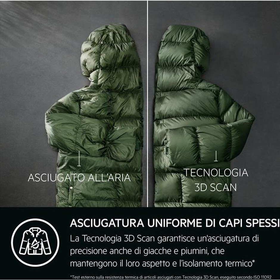 AEG TR9HBGX510AY Asciugatrice a pompa di calore 10 kg classe A bianca