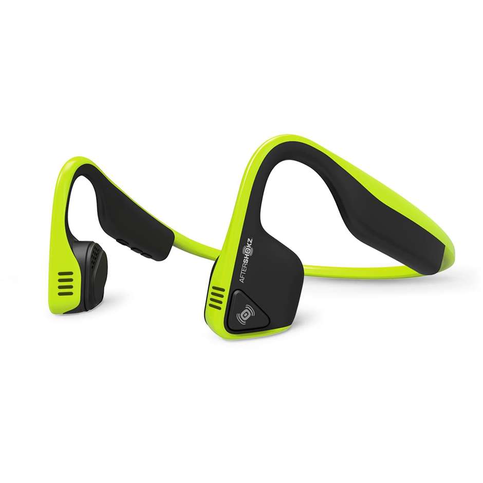 AfterShokz AS600IG Cuffie sport a conduzione ossea Bluetooth colore Verde Limone,Nero